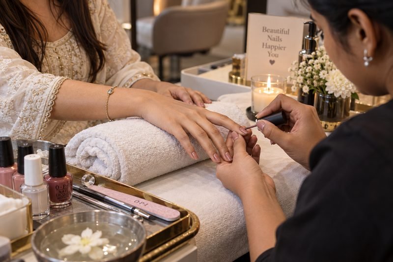 Manicure and nail care at Queen&rsquo;s Touch
